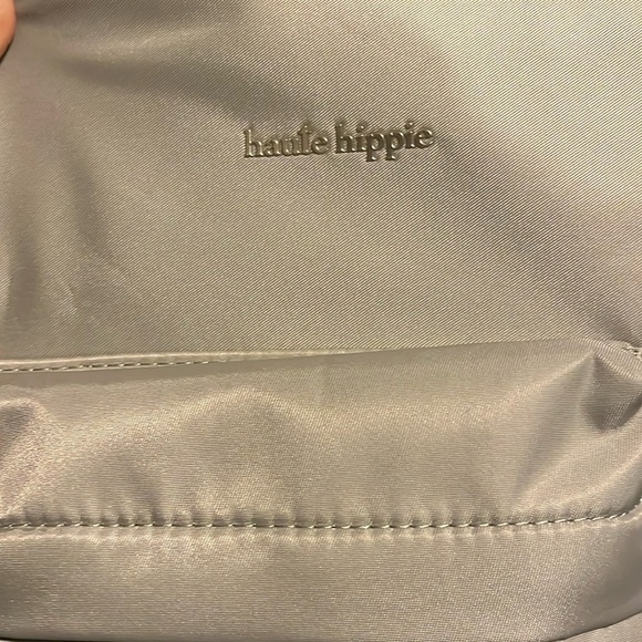 Haute Hippie Green On the Go Backpack Viral Decorative Beige Strap NWT main image 12